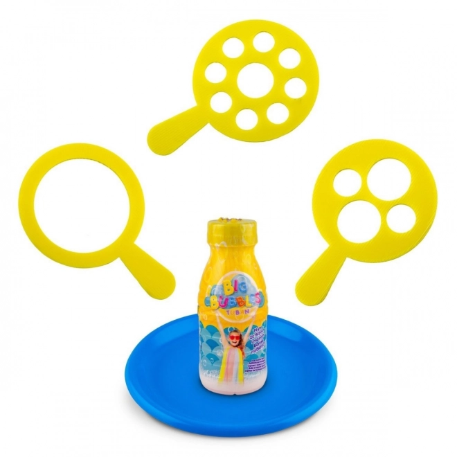 Big Bubble Set with Liquid, Stand and 3 Rings