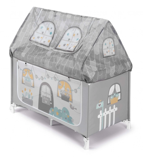 Daily Dolci Sogni crib and playhouse - Grey