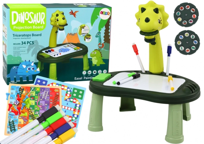 Dinosaur Drawing Projector with Game Table