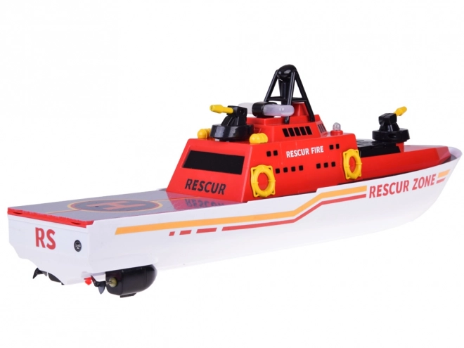 Remote Control Large Fire Rescue Boat