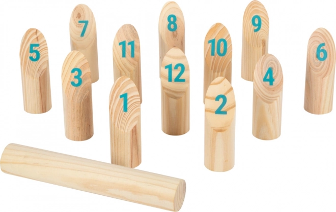 Viking Numbered Wooden Kubb Game