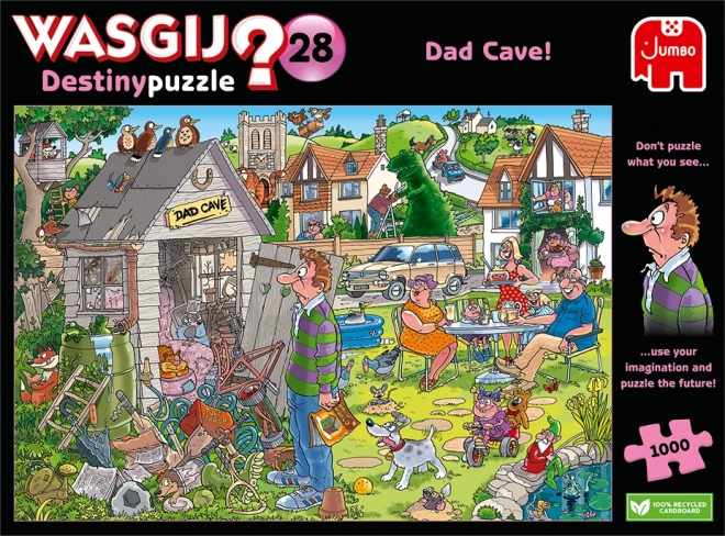 Wasgij Destiny Puzzle Dad's Cave 1000 Pieces