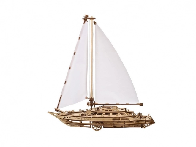 3D Wooden Mechanical Puzzle Yacht Serenity's Dream