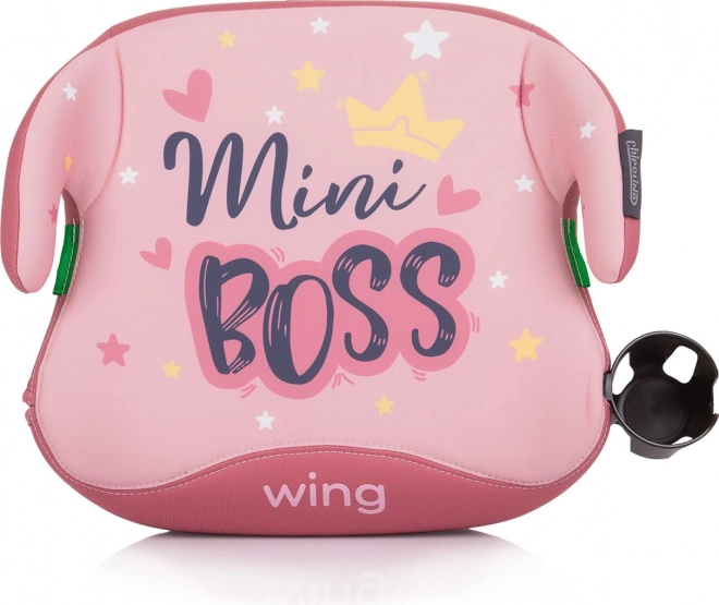 Chipolino booster seat Wing i-Size Pink Mini Boss