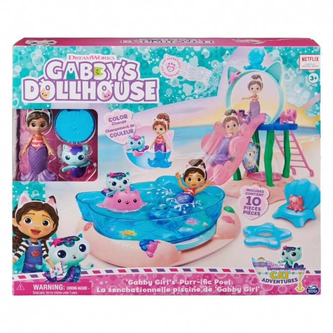 Gabi's Dollhouse Pool Playset