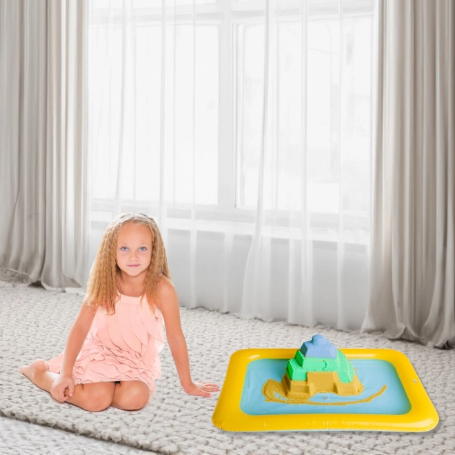 Inflatable Sandbox for Kinetic Sand