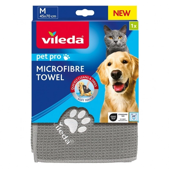 Vileda Pet Pro Quick-Dry Microfiber Towel