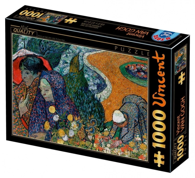 Puzzel Caféterras bij Nacht van Vincent van Gogh - 1000 stukjes