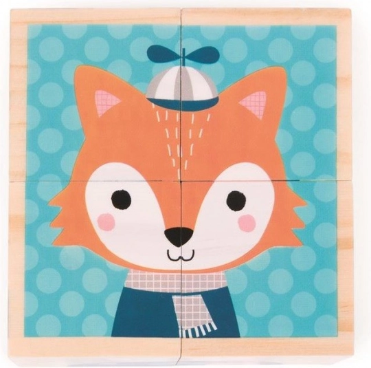 Adorable forest animal motifs