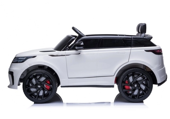 Battery-Powered Range Rover White