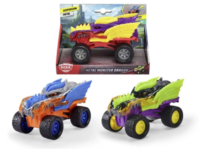 Pull-Back Metal Monster Dragon Car