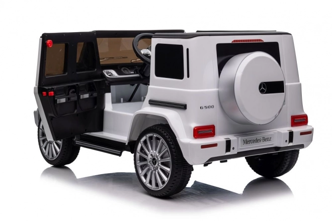 Battery-Powered Mercedes G500 4x4 White