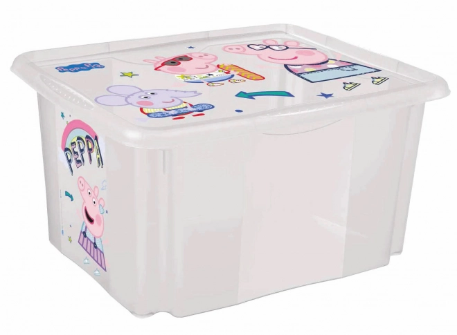 Large Storage Box with Lid Peppa