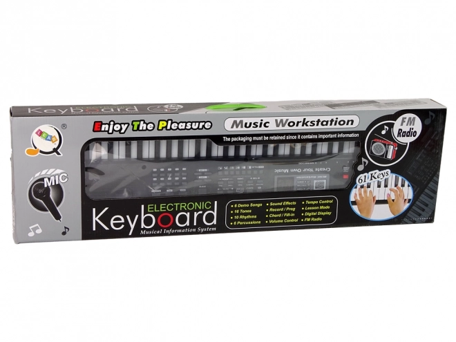 Children's Learning Keyboard with Microphone and Recording