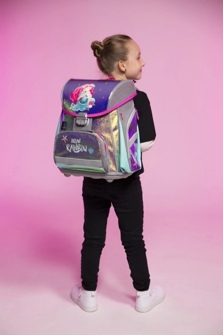 Premium School Backpack Ocean Fairy