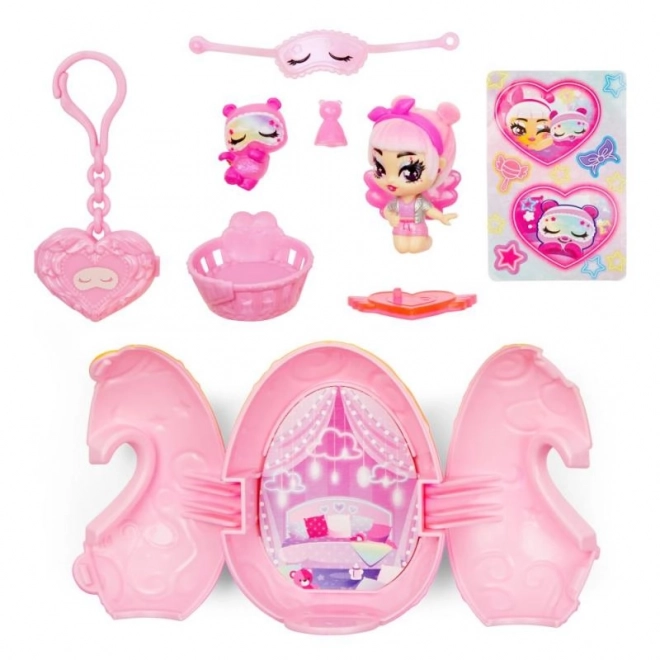 Hatchimals Pixies mit Baby und Zubehör