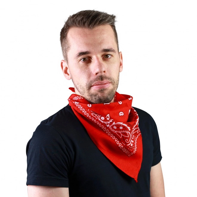 Red Cowboy Bandana