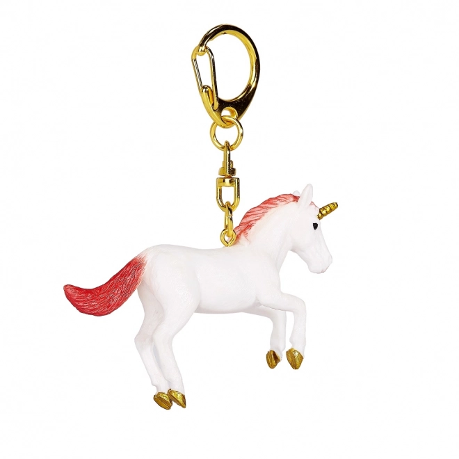 Mojo unicorn keychain in jump red