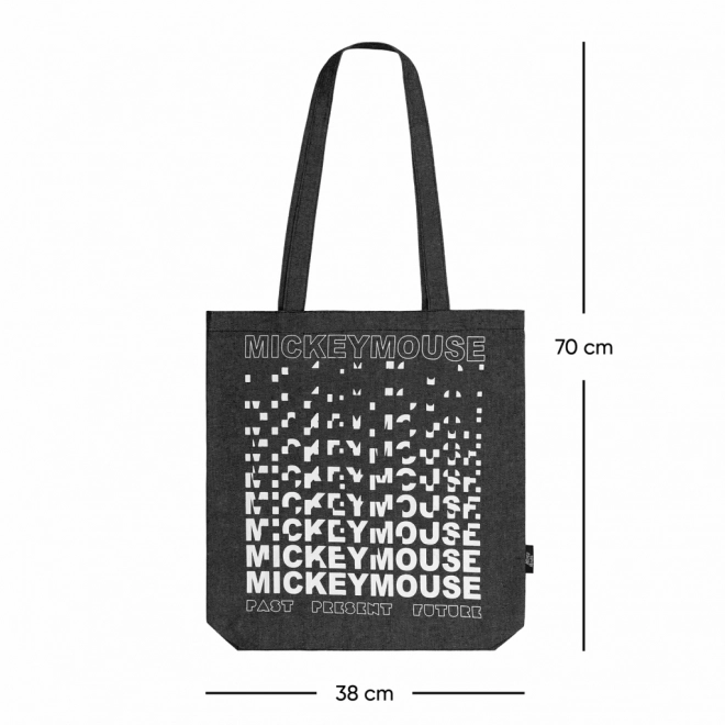 Mickey Mouse Denim Tote Bag