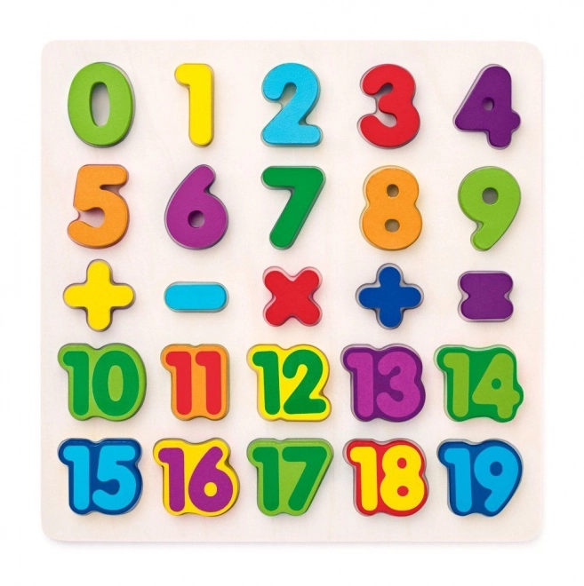 Wooden Number Puzzle