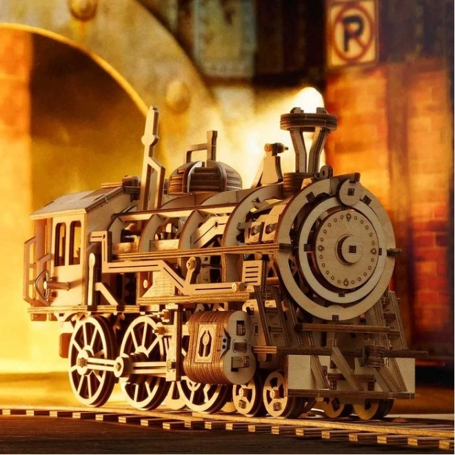 Rokr Wooden 3D Locomotive Puzzle