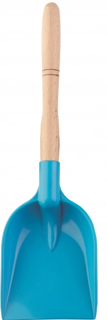 Androni Blue Shovel with Wooden Handle