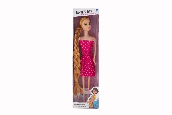 Jointed Doll with Long Braid