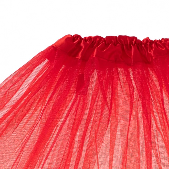 Red Tutu Ballet Costume Skirt