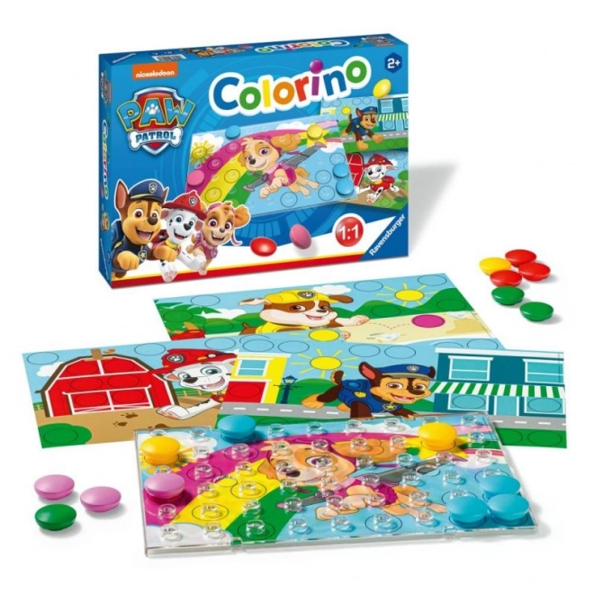 Colorino PAW Patrol Button Game