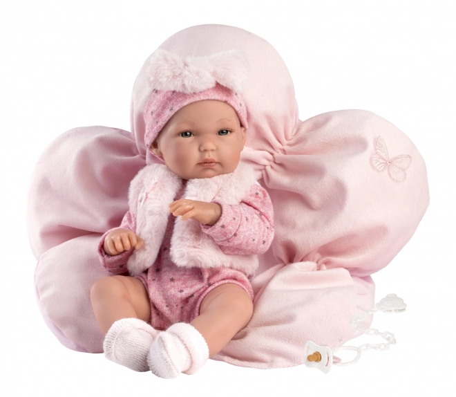 Realistic Baby Doll with Vinyl Body - 35 cm