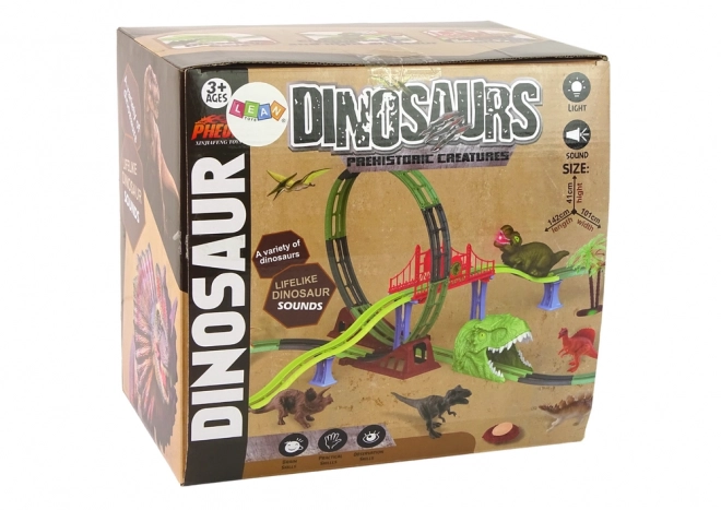 Dinosaur Race Track with Light and Sound