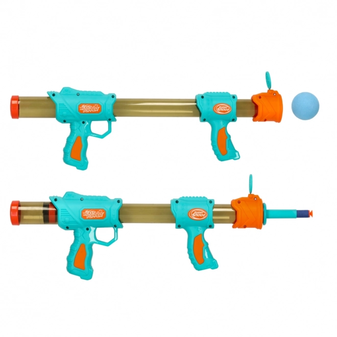 2-in-1 Toy Rifle and Pistol Set Blue