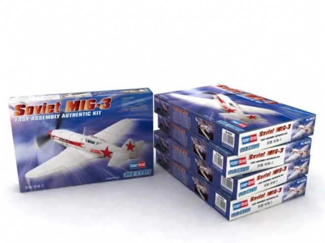 Plastic model airplane MiG-3