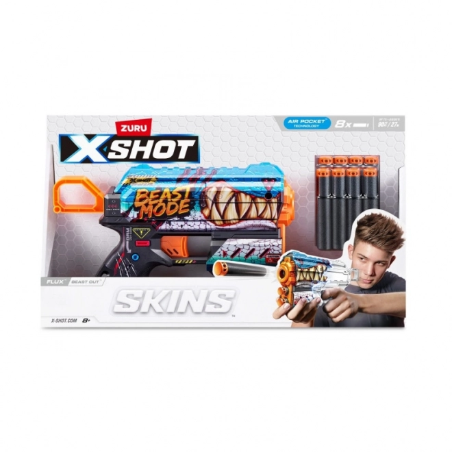 X-Shot Skins Flux Dart Blaster Beast Out