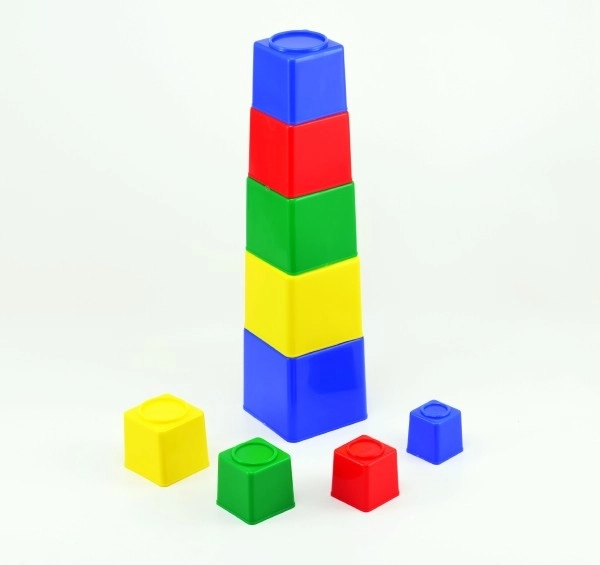 Stackable Cube Pyramid