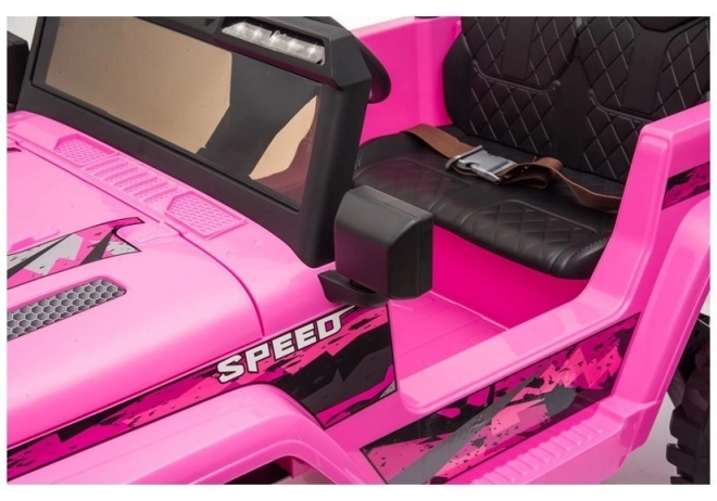 Electric Ride-On Car Pink