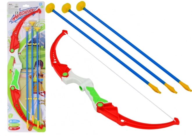 Archery Set with Bow and Suction Arrows