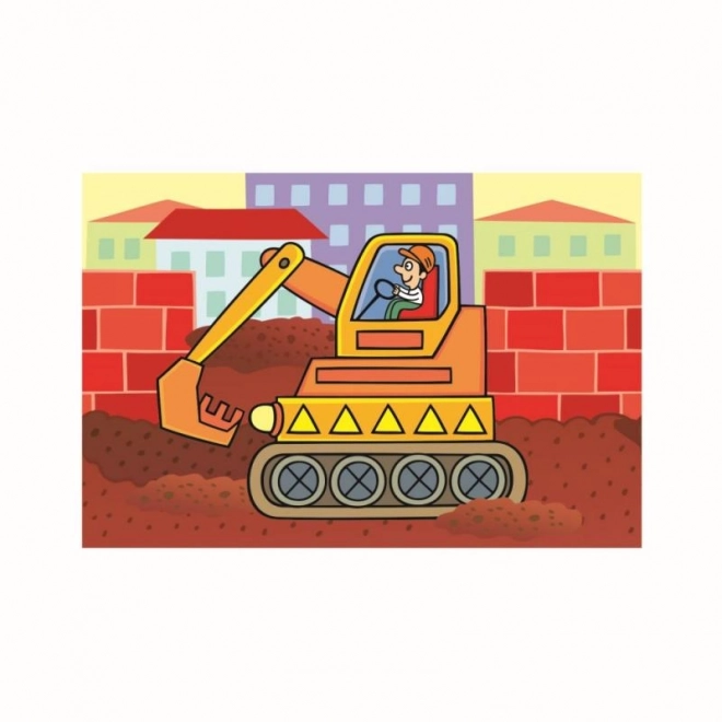 Dino Picture Blocks - Transportation, 6 Blocks