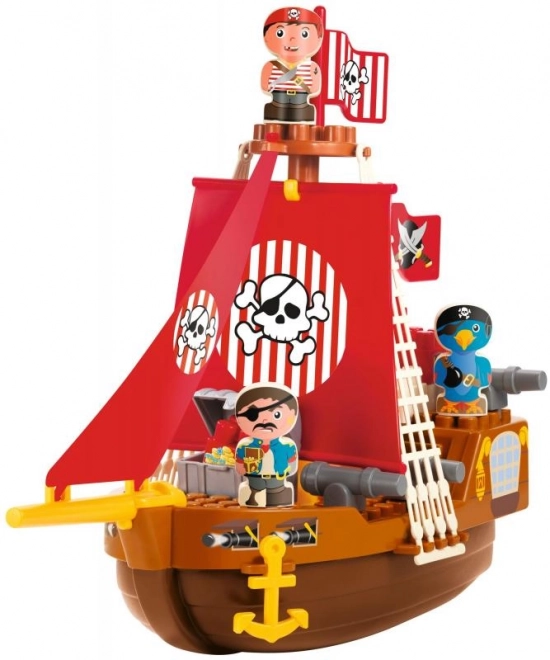 Pirate Ship Playset for Toddlers