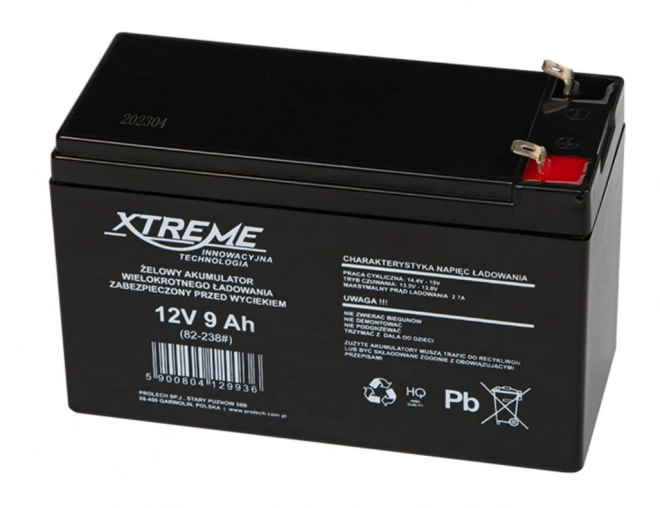 Gelová baterie 12V 9Ah XTREME