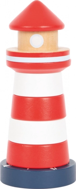 Safe stacking thanks to a flexible peg