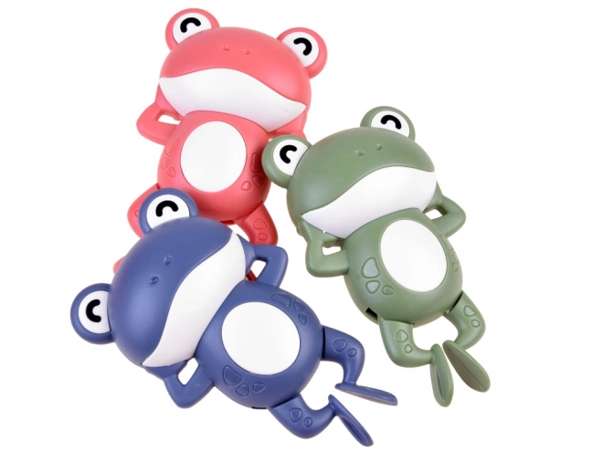 Wind-Up Floating Bath Frog Toy