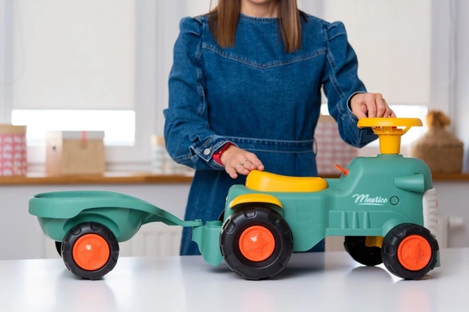 Falk Baby Tractor with Removable Trailer