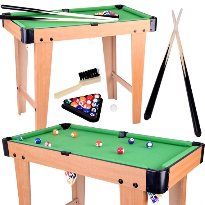 Complete Billiard Table Set with Accessories for Kids