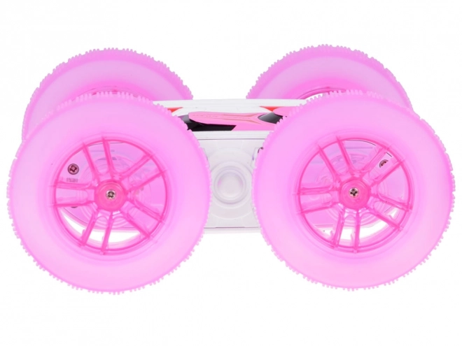 Remote Control Stunt Car with Light-Up Wheels