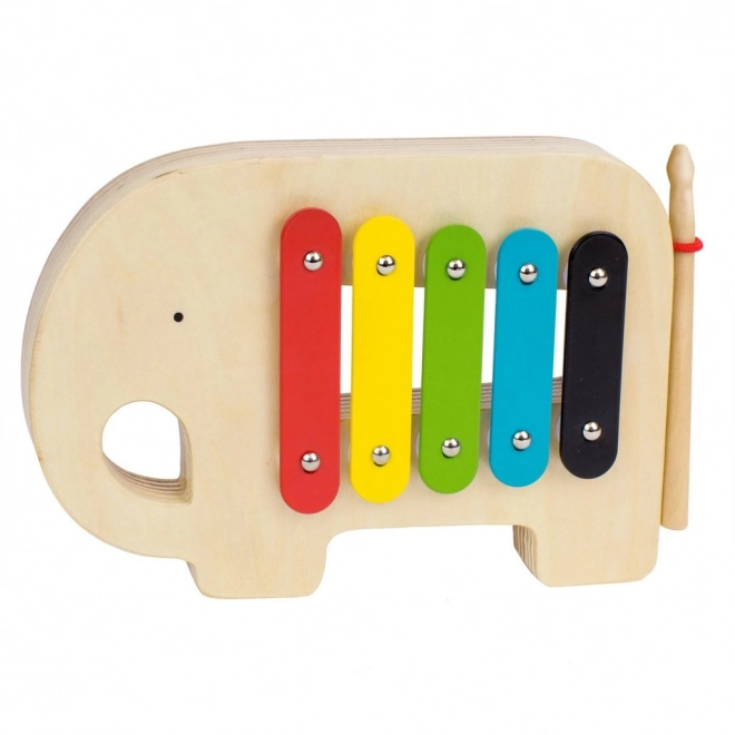 Wooden Elephant Xylophone by Petit Collage