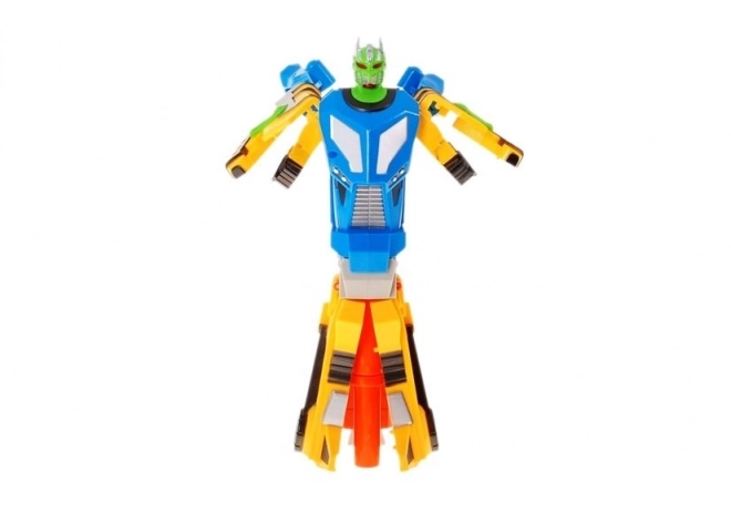 Foam Dart Gun with Robot Transformer and Mask