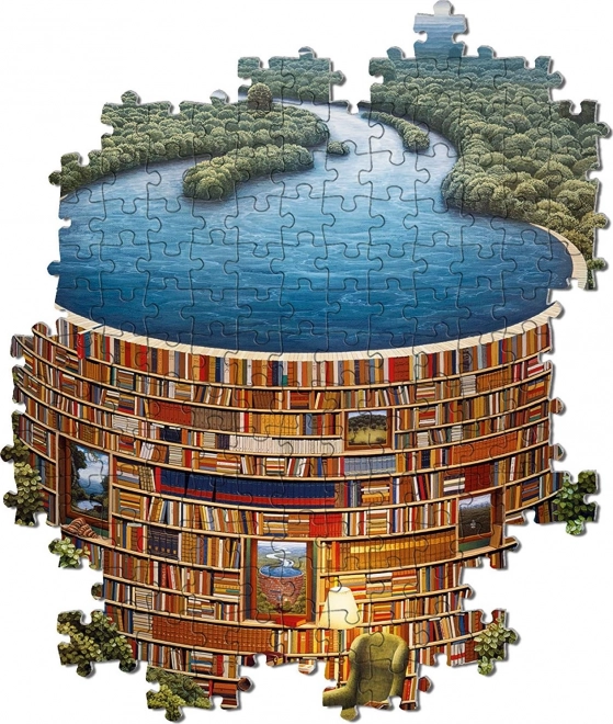 Clementoni Puzzle - Dam of Books 1000 Pieces