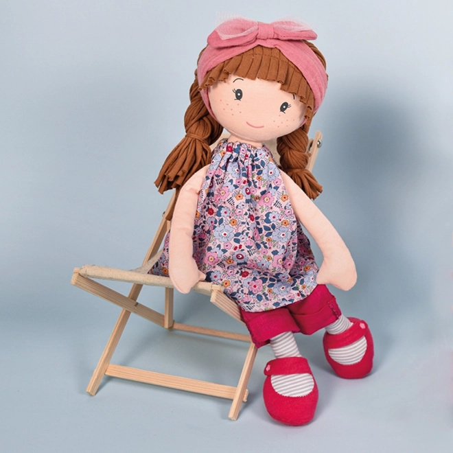 Doudou Jolijou Cloth Doll Capucine