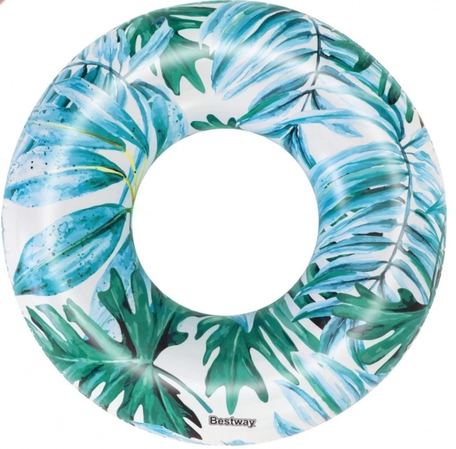 Inflatable Tropical Palms Swimming Ring by Bestway